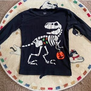 dinosaur skeleton long sleeve